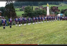 Ehrenkompanie Kufsteiner Bataillonsfest 60-Jahr-Feier in Alpbach 15.07.12