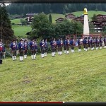 Ehrenkompanie Kufsteiner Bataillonsfest 60-Jahr-Feier in Alpbach 15.07.12